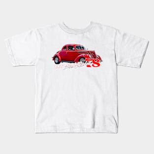 1937 Ford Model 78 Deluxe Coupe Kids T-Shirt